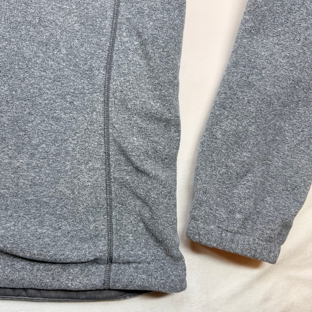 Montbell Melange Gray Full Zip Fleece Jacket Women Medium Outdoor - Picture 2 of 16